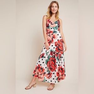 Farm Rio Riviera Eyelet Maxi Dress